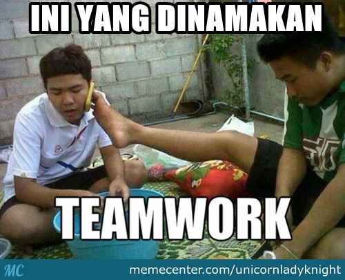 10 Meme 'teamwork' ini akan bikin ngakak bareng teman kerjamu
