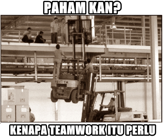 10 Meme 'teamwork' ini akan bikin ngakak bareng teman kerjamu