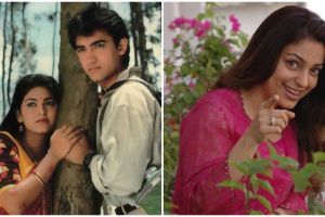 16 Foto perubahan Juhi Chawla, aktris lawan main pertama Aamir Khan