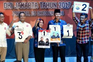 Gaya kampanye seru ala calon gubernur Jakarta, Anies, Ahok dan Agus