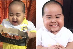 Tatan, bayi super gemes yang viral karena aksi kocaknya di Instagram