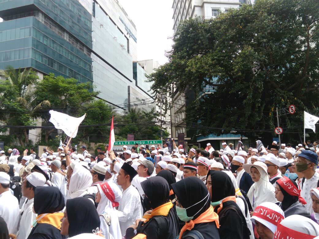 Dari balita hingga lansia ikut aksi 'Super Damai 212'