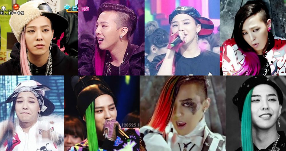 16 Foto transformasi rambut ini buktikan GD 'Bigbang' king of fashion