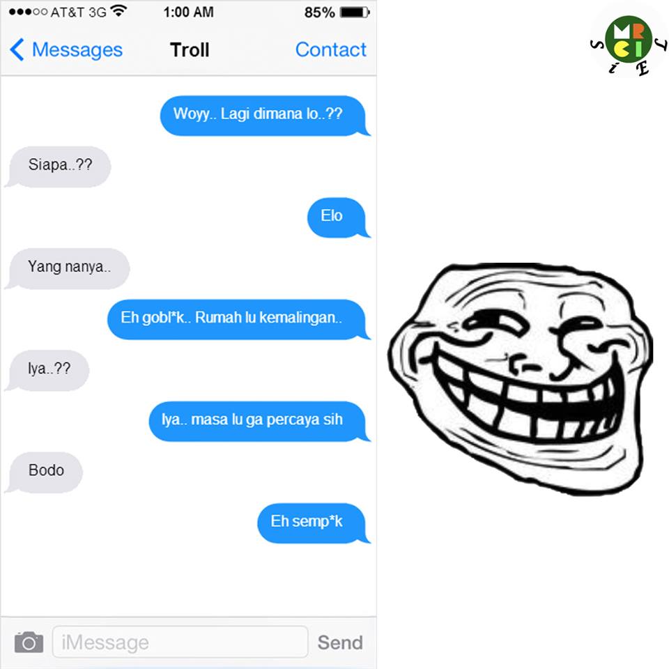 Begini reaksi 5 karakter meme hits saat dapat SMS rumahnya kemalingan
