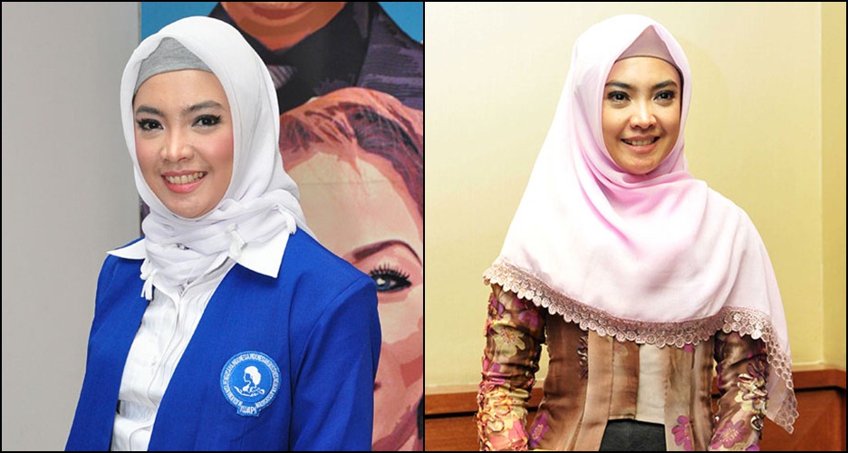 Bagikan jeruk di aksi 'Super Damai 212', Ingrid Kansil bikin adem