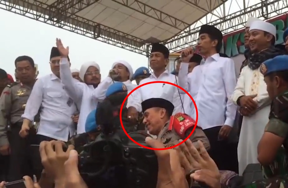 Ini Jenderal Iwan Bule yang selalu kawal Jokowi di Monas