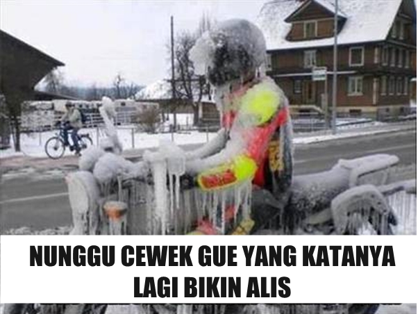 Meme nunggu bikin alis Istimewa Meme nunggu bikin alis Istimewa