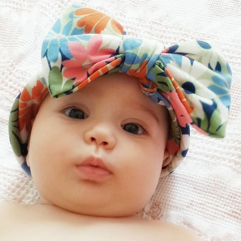 13 Foto ini nunjukin betapa imutnya bayi pakai bandana, manis banget
