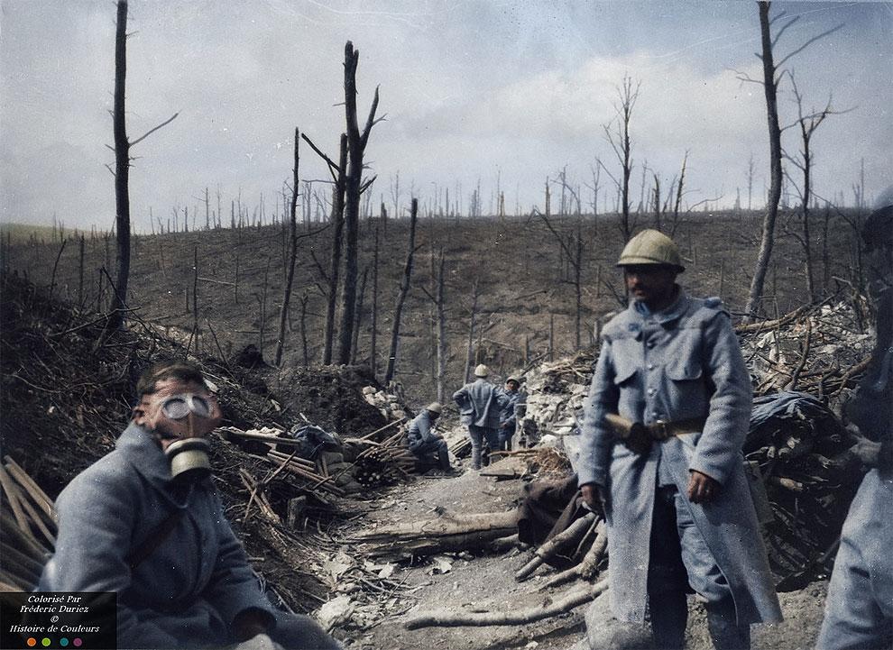 10 Foto Perang Dunia I yang diwarnai, hasilnya bikin berdecak kagum