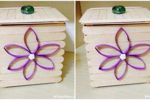 8 Langkah bikin kotak serbaguna dari stik es, ini mudah banget