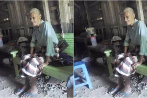 Kisah kakek ingin bertemu Menteri Sosial Khofifah ini bikin haru