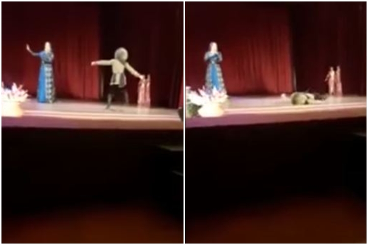 penari ini meninggal di atas panggung penonton malah tepuk tangan © 2016 youtube