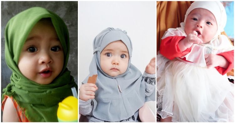 13 Foto Bayi Pakai Jilbab Ini Imutnya Nggak Nahan Jadi Pengen Ny