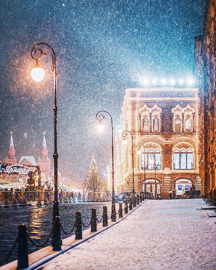 12 Foto ini tunjukkan keindahan Moskow bak negeri dongeng