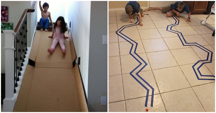 14 Ide ajak anak bermain di rumah, bikin orangtua tenang 