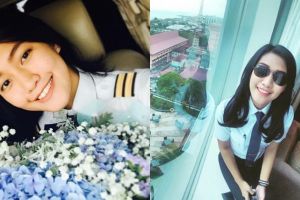 Melinda Alfred, pilot cantik yang juga traveler ini bikin cowok baper