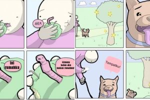 10 Ilustrasi ini ungkap isi hati hewan andai bisa bicara, sarat makna