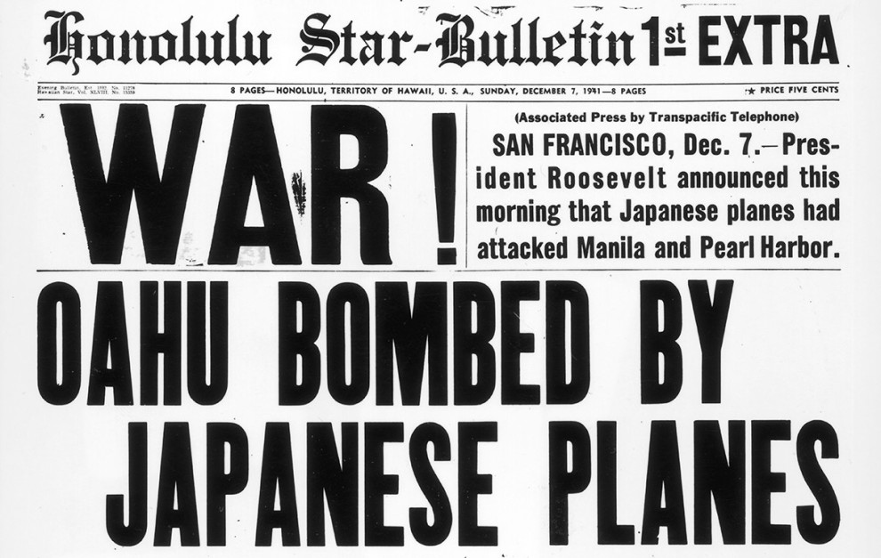 14 Foto langka serangan bom Jepang ke Pearl Harbor