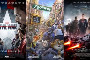 Ini dia 10 film Box Office yang raih pendapatan terbanyak di 2016