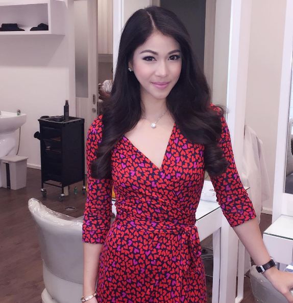 Karenina Sunny, sosialita cantik yang pernah ikut ajang Miss World