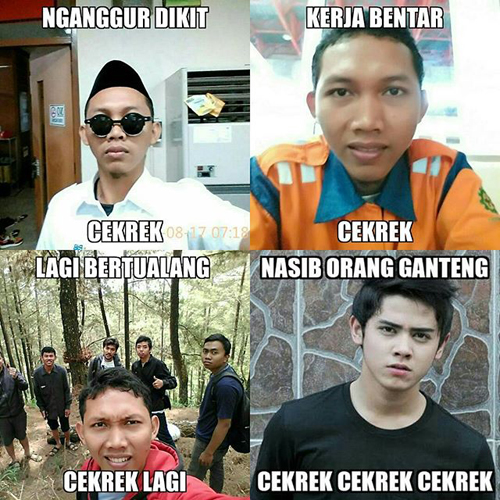 10 Meme 'orang ganteng mah bebas' ini bikin ketawa ngakak seharian