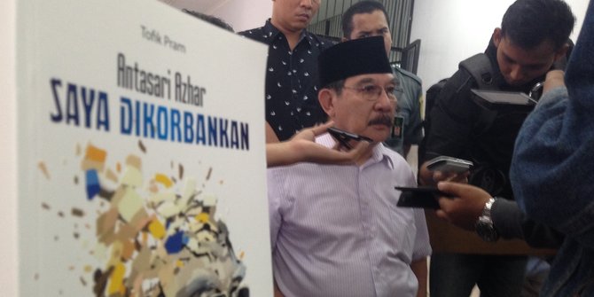 Ini komentar Antasari Azhar soal akun medsos catut namanya dukung Ahok