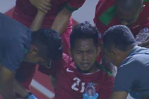 Cedera Andik Vermansyah ini ternyata mirip yang dialami CR7