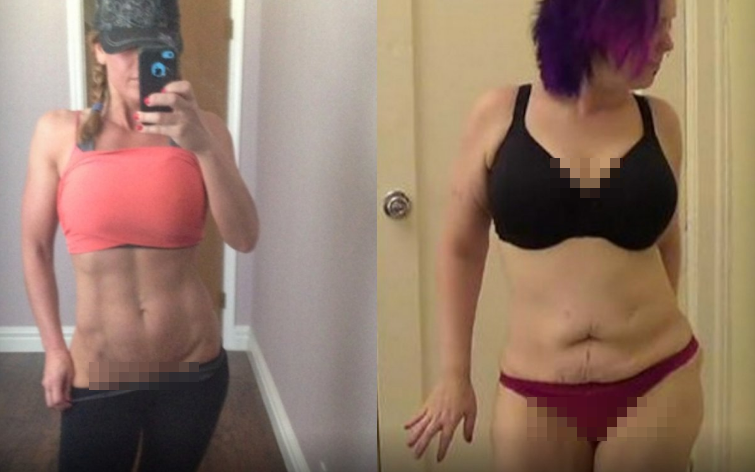 10 Foto ini buktikan sama berat badan belum tentu sama bentuk tubuh