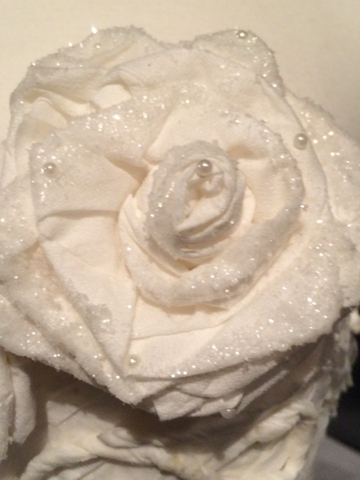 Gaun pengantin mewah ini ternyata cuma dibikin dari tisu toilet, keren