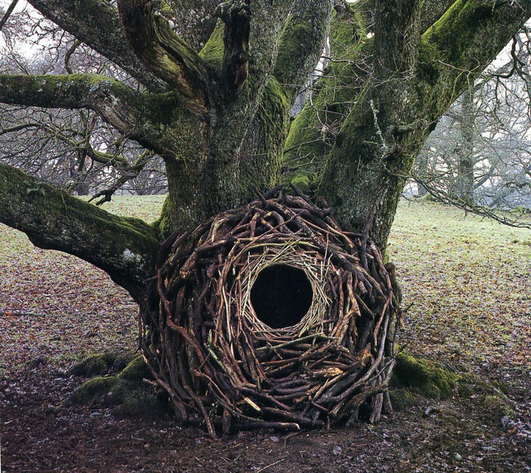 karya seni dari bahan alami © 2016 Andy Goldsworthy