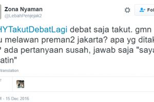 10 Cuitan kocak sindir Agus Yudhoyono tak hadir debat Cagub DKI