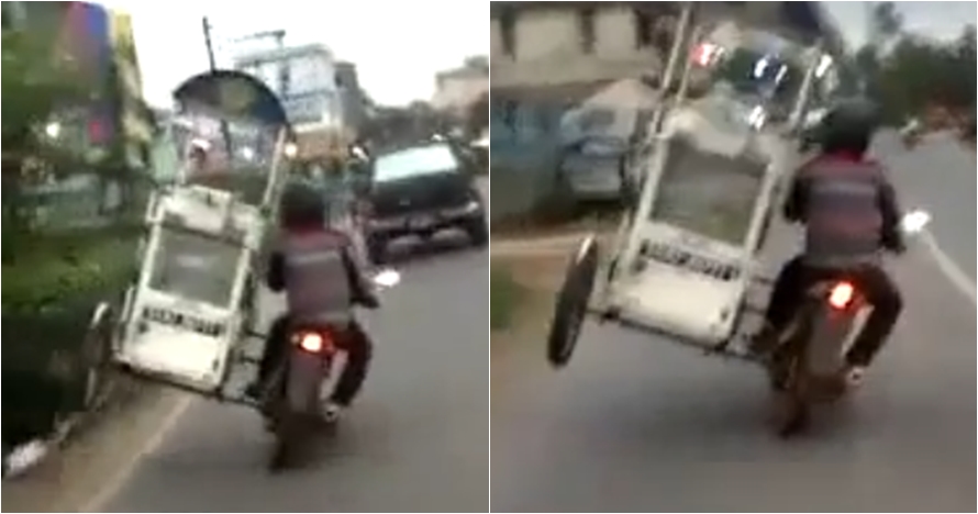 Wow, aksi penjual Sari Roti keliling ini bikin netizen terpukau