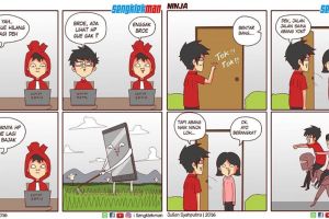 15 Komik strip ini gambarkan kocaknya jika punya temen absurd