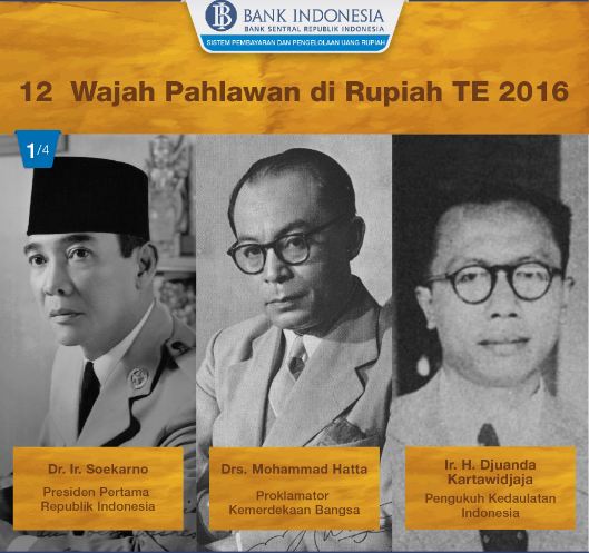 bank indonesia luncurkan uang rupiah baru © 2016 twitter bank indonesia luncurkan uang rupiah baru © 2016 twitter