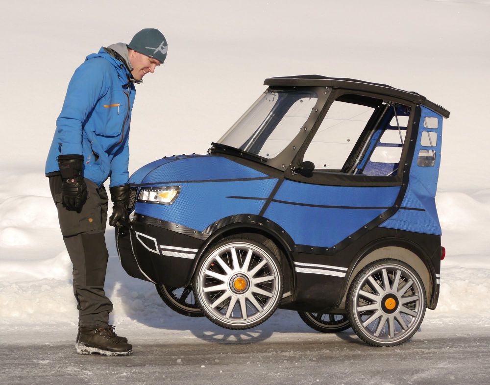 Popride sepeda mobil © 2016 indiegogo