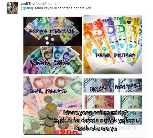 Tak cuma mirip mata uang asing, netizen sebut rupiah baru mirip mainan