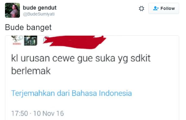 Bude Sumiyati © 2016 twitter.com/@budesumiyati Bude Sumiyati © 2016 twitter.com/@budesumiyati