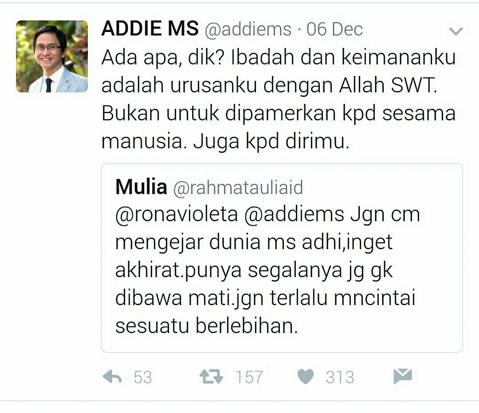 tweet Addie MS © 2016 twitter