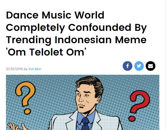 Billboard Om Telolet Om © 2016 Billboard