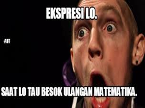 Meme Ulangan Mate © 2016 Istimewa