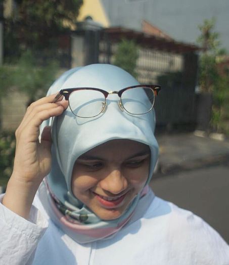 Gaya Hijab Nycta Gina © 2016 brilio.net