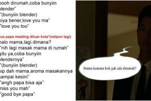 Obrolan suami posesif ini bikin ngakak juga baper