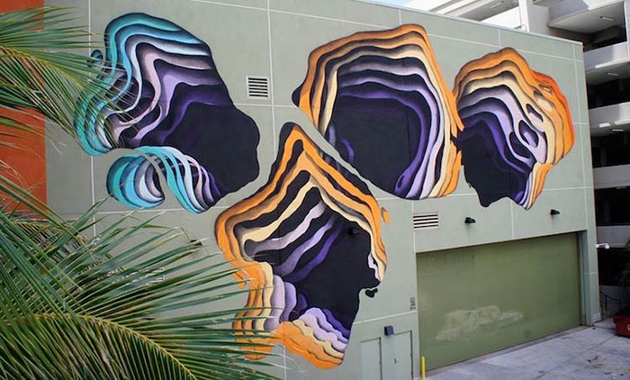 10 Karya mural menyerupai lubang 3D ini kerennya bertubi-tubi