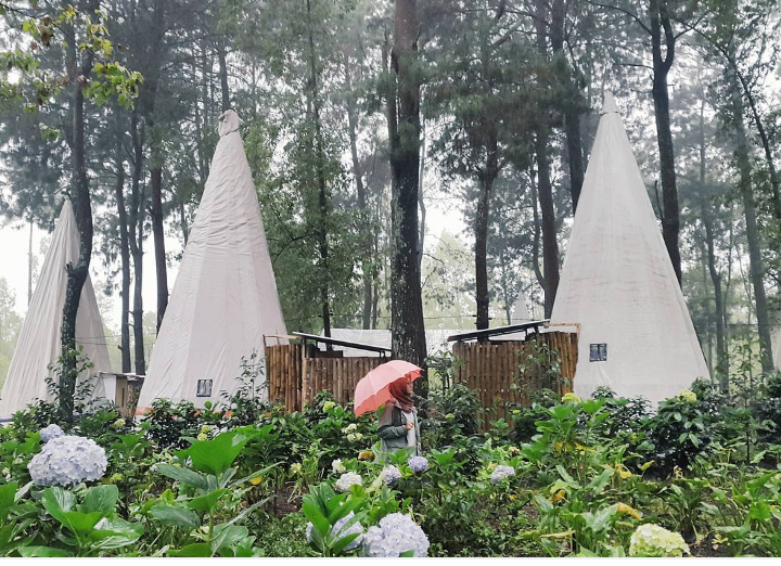 Berkemah di Coban Talun serasa berada di rumah Indian, liburan yuk!