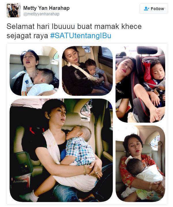 ajudan pribadi posting foto dengan ibu © 2016 berbagai sumber