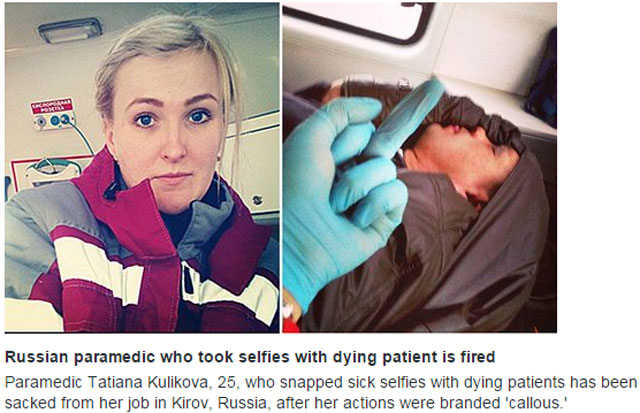 foto selfie ini paling dikecam di seluruh dunia © 2016 berbagai sumber