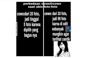 10 Meme kocak beda cewek dan cowok ini bakal bikin kamu geli sendiri