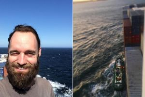 Pria ini keliling dunia 'nebeng' kapal kontainer