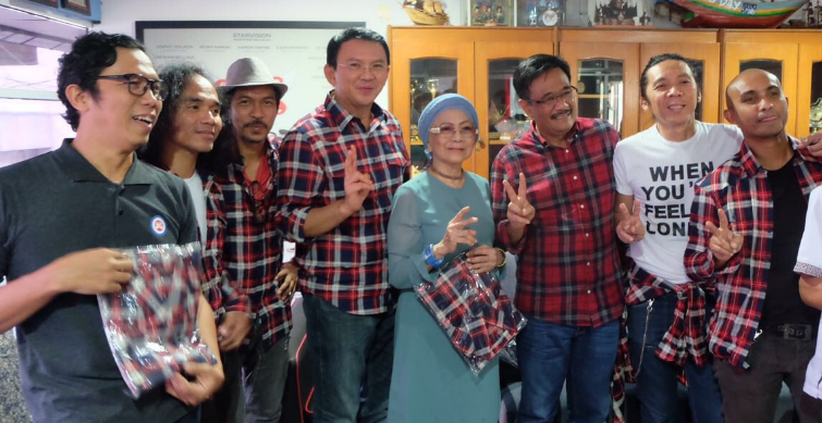 Ahok & Djarot sudah blusukan ke Markas Slank, dapat dukungan nggak ya?