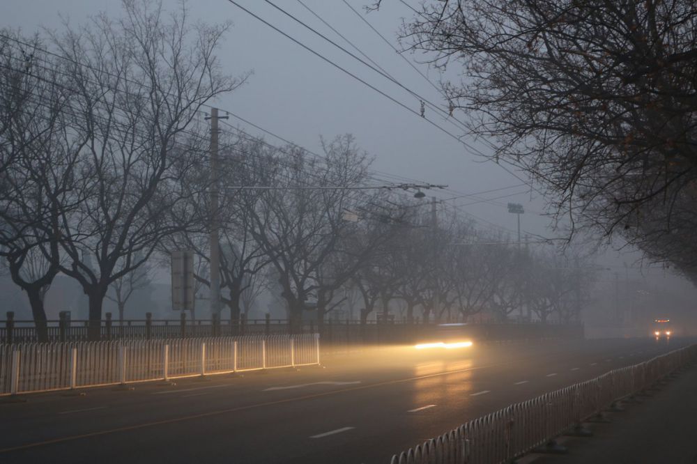 13 Foto gelapnya China akibat polusi udara yang parah, bikin trenyuh